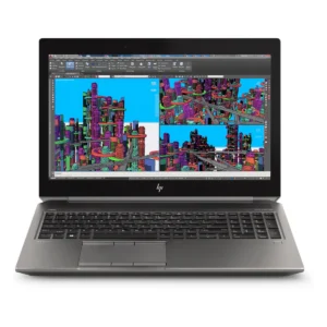 HP ZBook 15 G5 15.6-inch mobile workstation laptop front view
